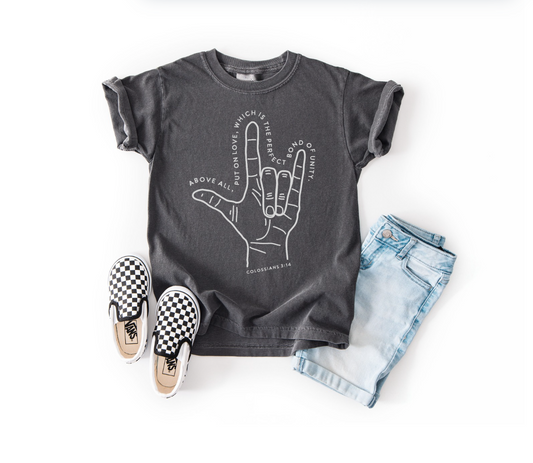 Colossians 3:14 Kids Tee