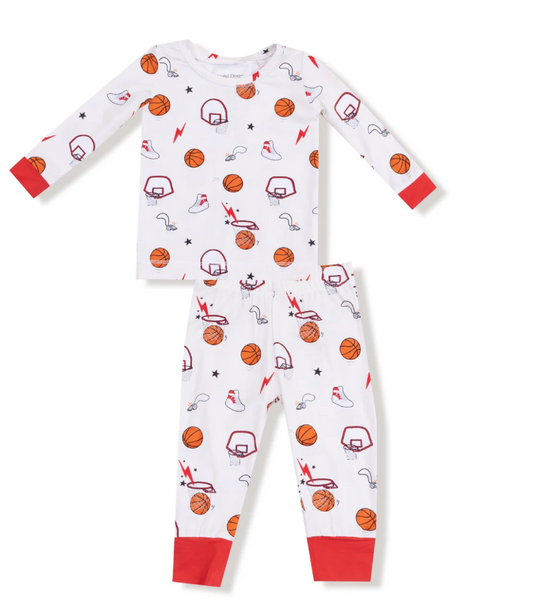 Basketball Long Sleeve Bamboo Loungewear