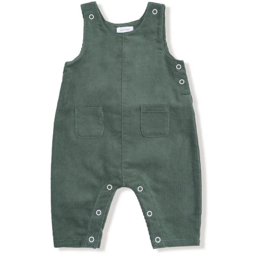 Dark Ivy Green - Corduroy Overall