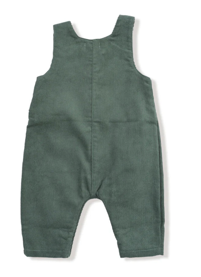 Dark Ivy Green - Corduroy Overall