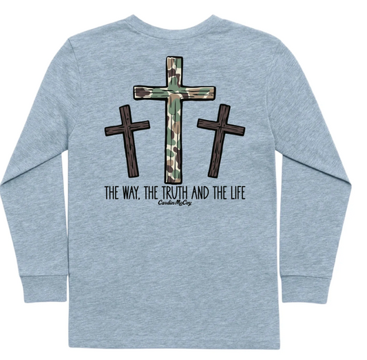 The Way, The Truth, The Light - Graphic Long Sleeve