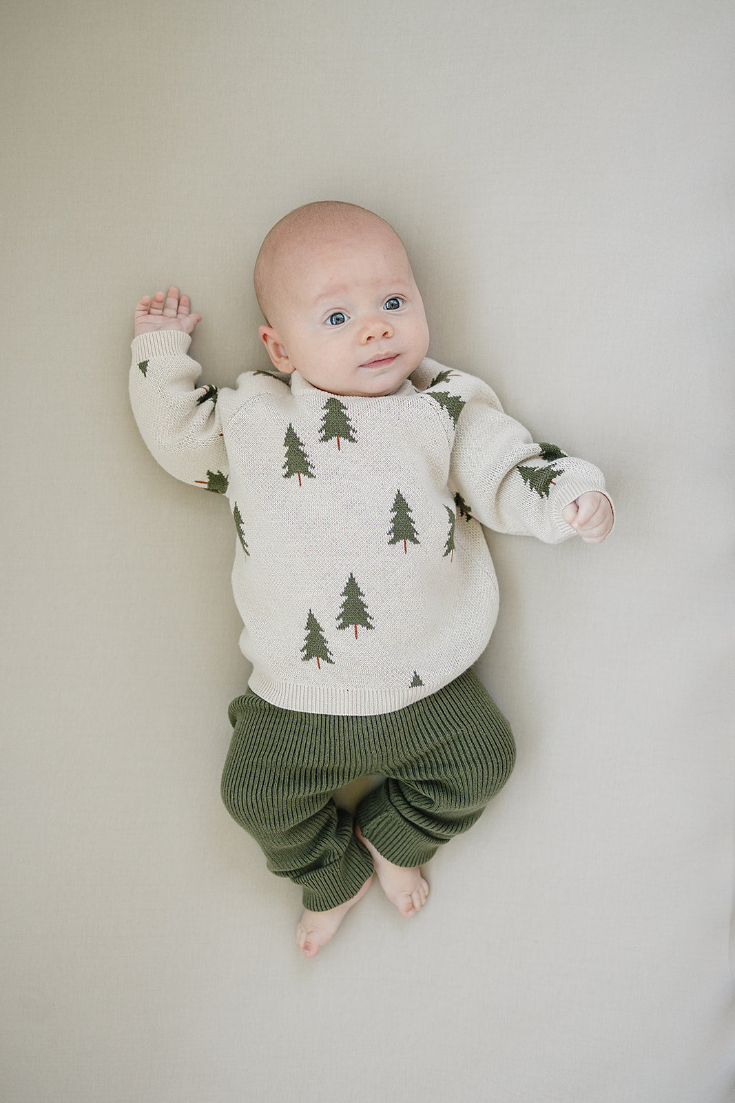 Pine Tree Knit Sweater