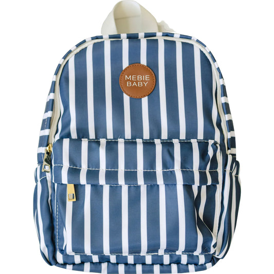 Mini Navy Stripe Backpack