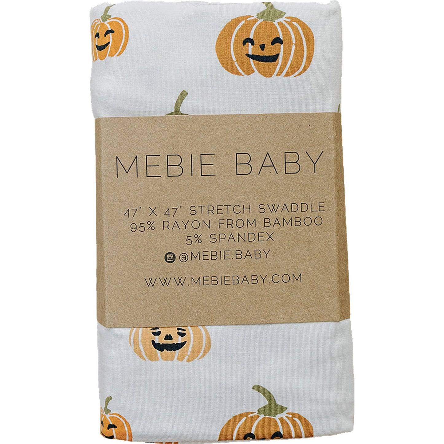 Pumpkins Bamboo Stretch Swaddle