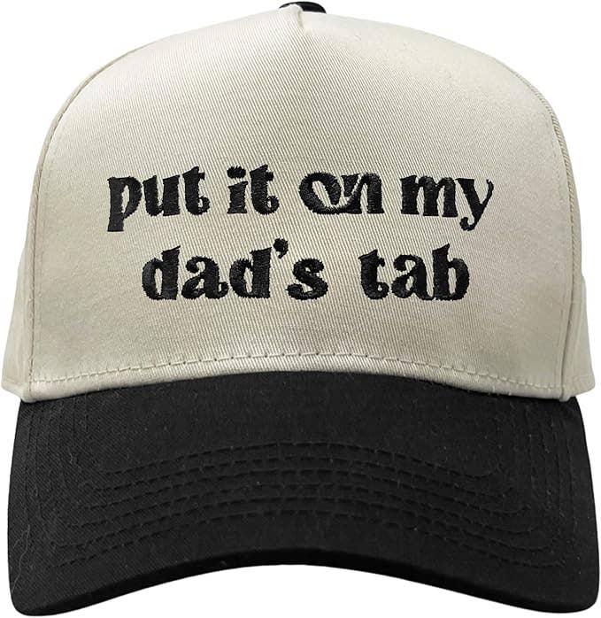 Embroidered Two Tone Vintage Snapback - Put It on My Dad's Tab