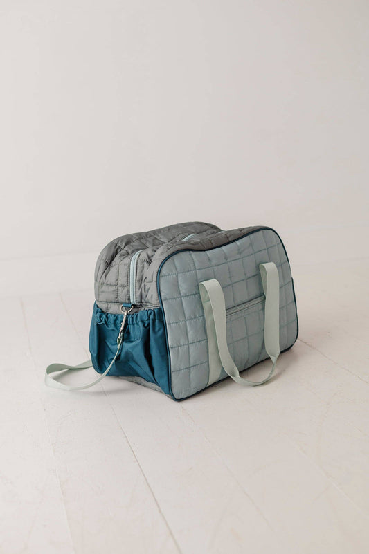 Overnight Bag Kid's Travel Bag Colorblock - Blue