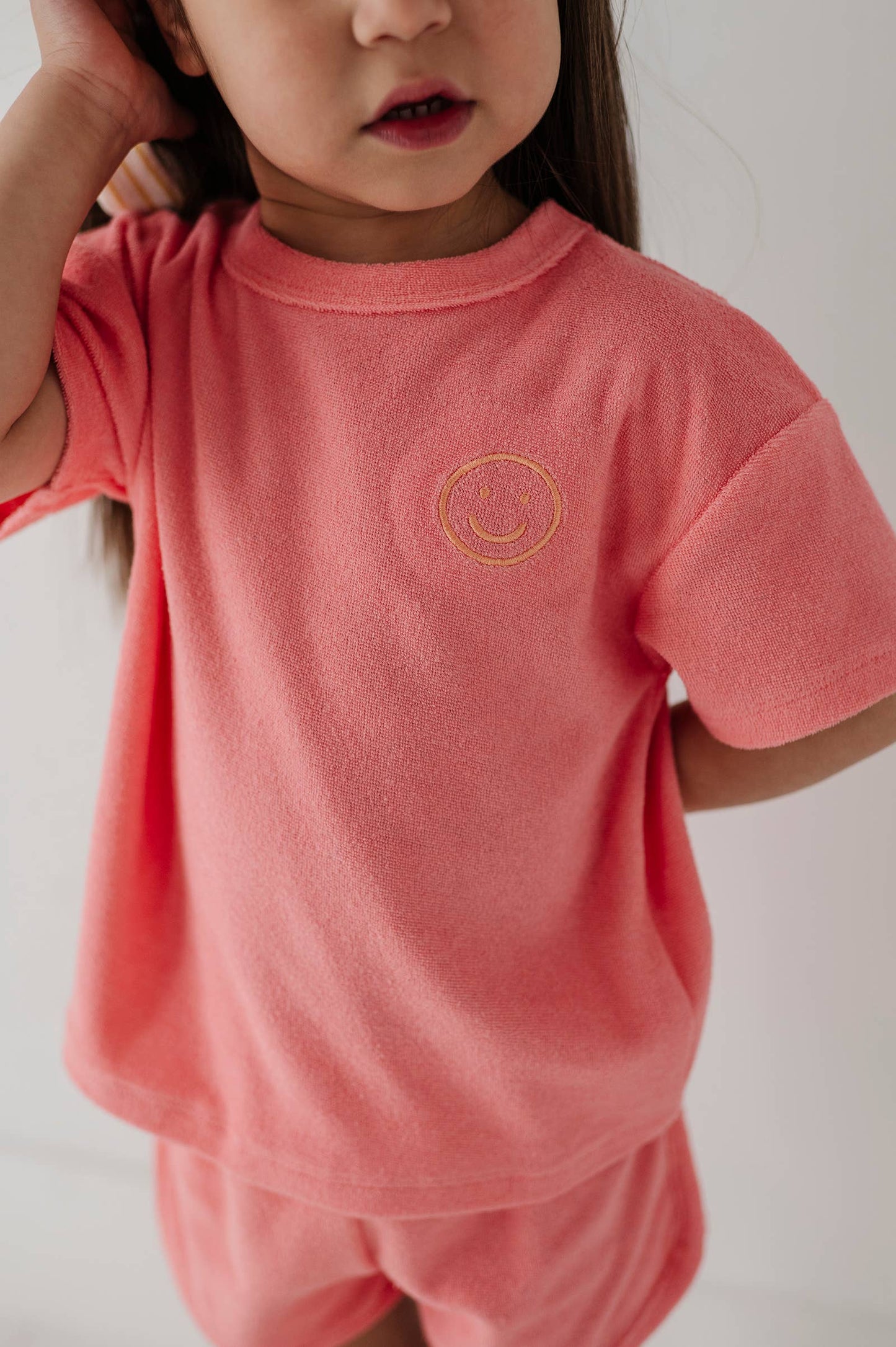 Cotton Terry Set: Strawberry Ice