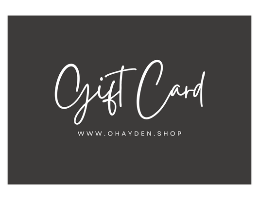 E-Gift Card - O Hayden Boutique